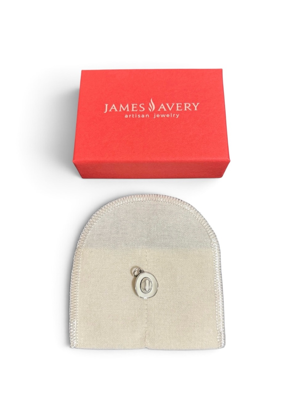 Authentic James Avery Limited Edition White Enamel Western Cowgirl Hat Charm